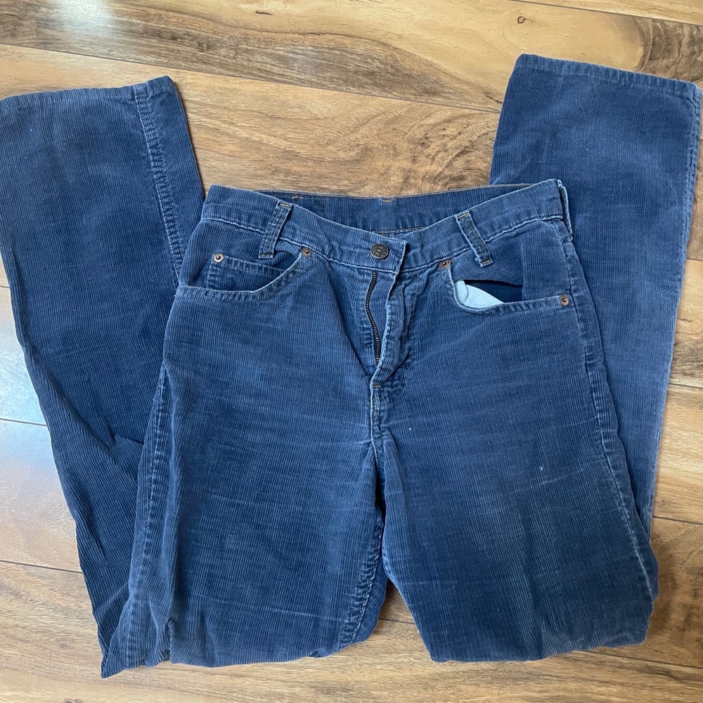 vintage orange tab corduroy levi’s
